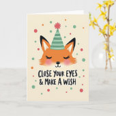 Carte de vœux d'anniversaire douce (Fleur jaune)