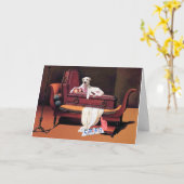 Carte de vœux d'anniversaire Grave Mistake (Fleur jaune)