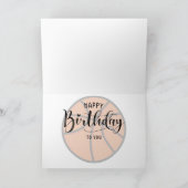 Carte de vœux d'anniversaire Hoopy (Intérieur)
