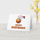 Carte de vœux d'anniversaire Hoopy (Fleur jaune)