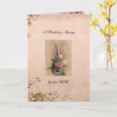 carte de voeux d'anniversaire...inspirationnelle (Fleur jaune)