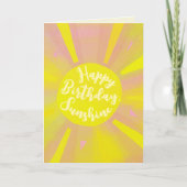 Carte de voeux d'anniversaire joyeuse (Devant)