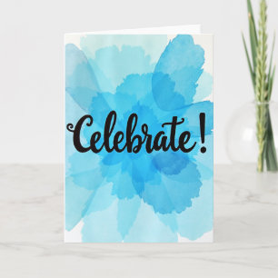 Carte de vœux d'anniversaire joyeux