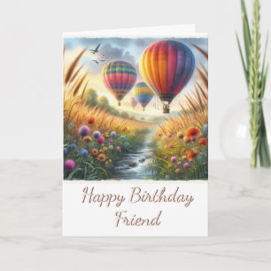 Carte de vœux d'anniversaire Joyeux Anniversaire A