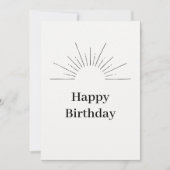 Carte de vœux d'anniversaire Joyeux anniversaire S (Devant)