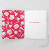 Carte de voeux d'anniversaire mignonne (Intérieur)