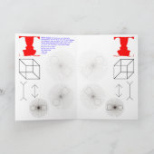 carte de voeux d'anniversaire optique des psycholo (Intérieur)