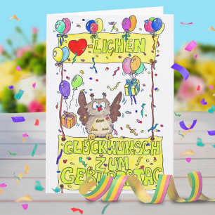 carte de voeux d'anniversaire par Nicole Janes