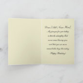 Carte de voeux d'anniversaire personnalisée (Intérieur)