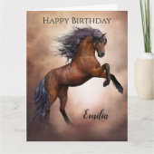 Carte de voeux d'anniversaire personnalisée (Devant)