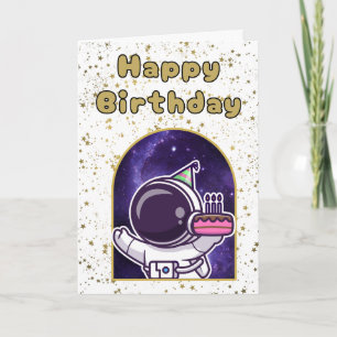 Carte de vœux d'anniversaire pour enfants avec un