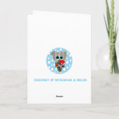 Carte de vœux d'anniversaire pour fille (Dos)