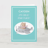 Carte de vœux d'anniversaire pour garçon #3 (Devant)