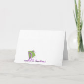 Carte de voeux d'anniversaire pour la maman (Dos)