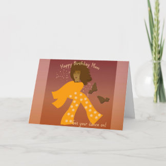 Carte de voeux d'anniversaire pour la maman
