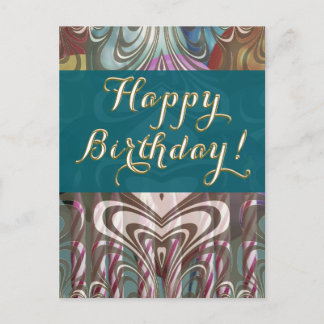 Carte de vœux d'anniversaire pour le bureau
