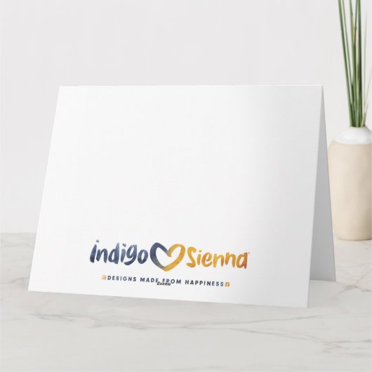 Carte de vœux d'anniversaire pour poussin manchot (Dos)