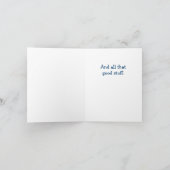 Carte de voeux d'anniversaire pour un Carlin agréa (Intérieur)