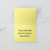 Carte de vœux d'anniversaire pour un couple de per (Intérieur)