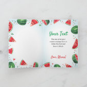 Carte de vœux d'anniversaire pour une fête à thème (Intérieur)