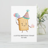 Carte de voeux d'anniversaire pour vous  (Debout devant)