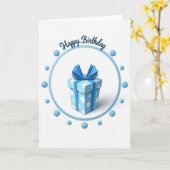 Carte de vœux d'anniversaire Sweet Gift (Fleur jaune)