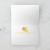 Carte de voeux d'anniversaire très gaie (Intérieur)