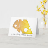 Carte de voeux d'anniversaire très gaie (Fleur jaune)