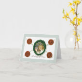 Carte de voeux d'anniversaire vintage #1 (Fleur jaune)