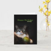 Carte de voeux d'anniversaire vraiment drôle (Fleur jaune)