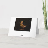 Carte de voeux dans Ramadan (Dos)