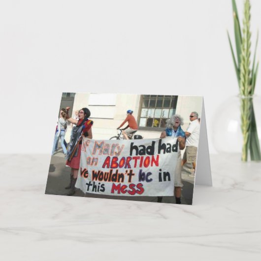 Carte de voeux d'Antitheist (Devant)