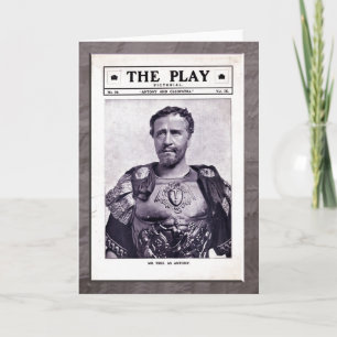 Carte de voeux d'Antony et de Cléopâtre