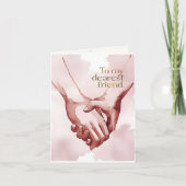 Carte de voeux d'aquarelle (Devant)