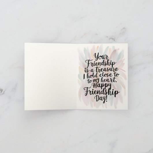 Carte de voeux d'aquarelle (Intérieur)