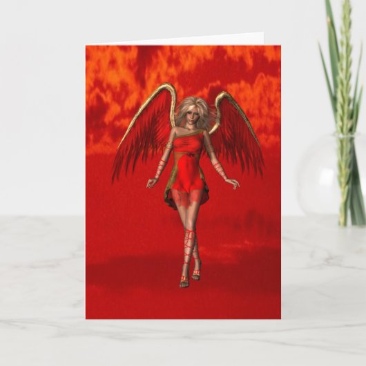 Carte de voeux Dark Angel (Devant)