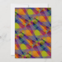 Carte de vœux Dark Geometric