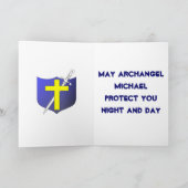 Carte de voeux d'Arkhangel Michael (Intérieur)