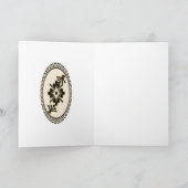 Carte de voeux d'art déco (Intérieur)