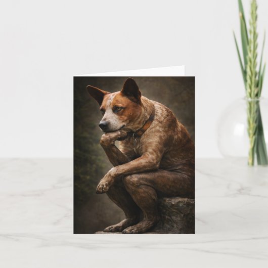Carte de vœux d'art indépendant (Devant)