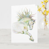 Carte de voeux d'atlas (Fleur jaune)