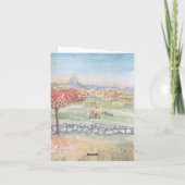 Carte de voeux d'automne - collection quatre saiso (Dos)