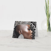 Carte de vœux d'autonomisation Black Girl Magic (Devant)