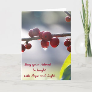 Carte de voeux d'avènement