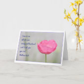 Carte de voeux de 11h28 de Matthew (Fleur jaune)