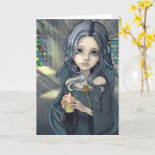 Carte de voeux de "Alannah" (Fleur jaune)