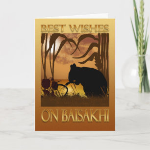 Carte de voeux de Baisakhi - de Vaisakhi