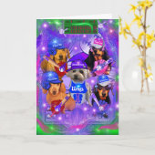 Carte de voeux de baseball PeeWee (Fleur jaune)