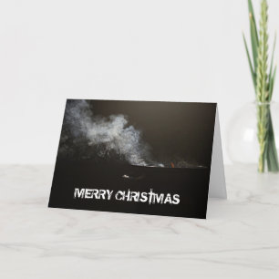 CARTE DE VOEUX DE BBQ DE JOYEUX NOËL