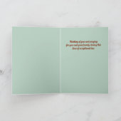 Carte de voeux de beauté aquarelle (Intérieur)